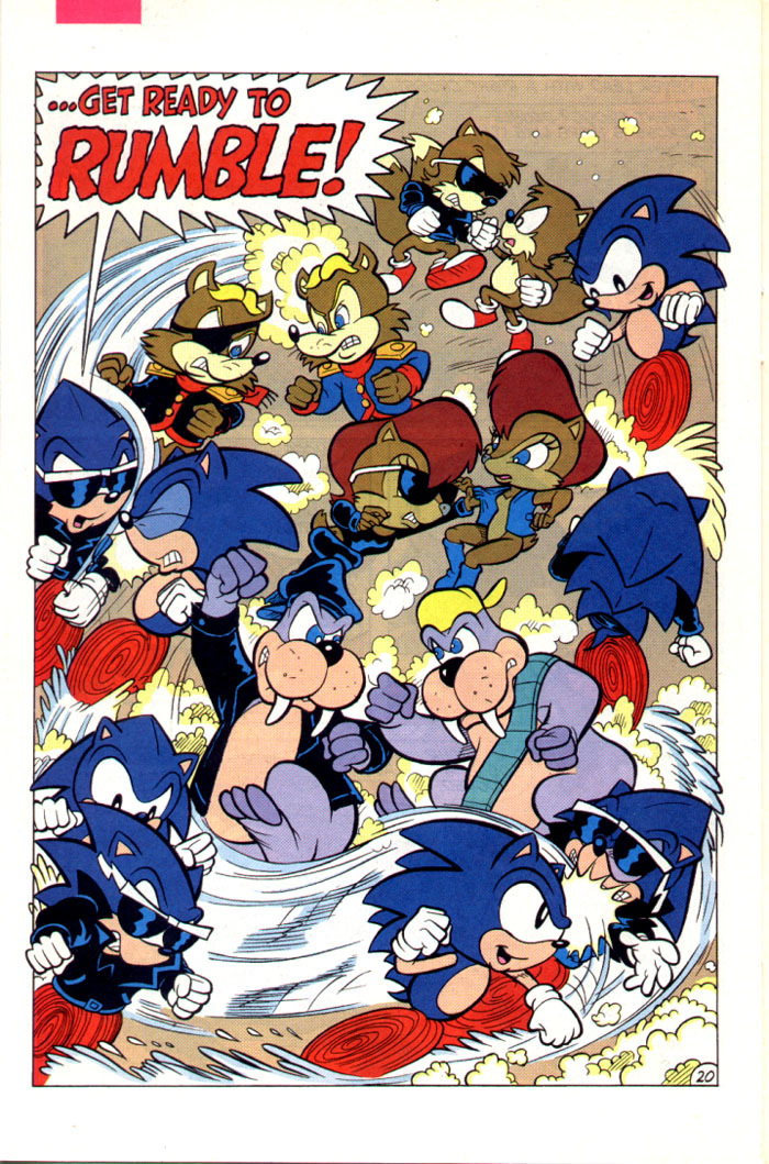 Sonic - Archie Adventure Series July 1995 Page 21